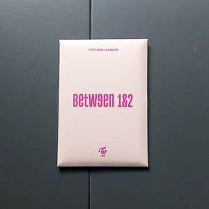twice between 1&2 Kpop pre- order benefit